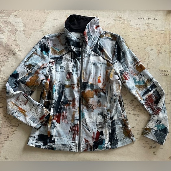 Art Simply by Dolcezza "Kamiros" Jacket Size Medium Art to Wear - Picture 2 of 12